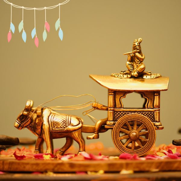 Brass Bullock Cart