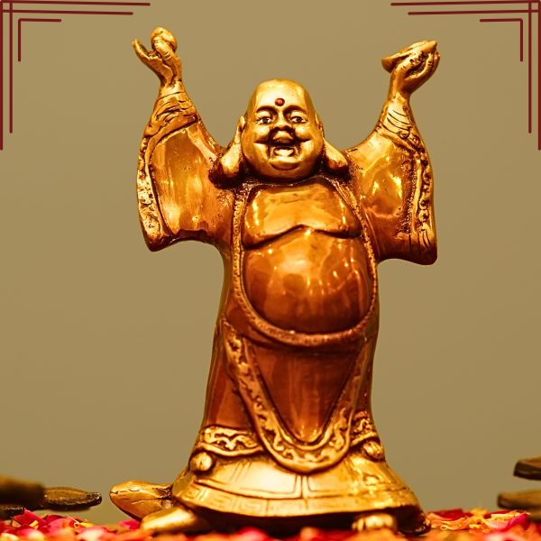Laughing Buddha on Turtle