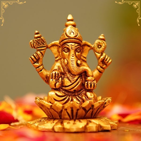 Ganesha on Lotus